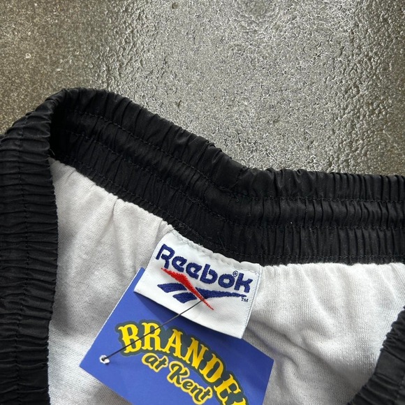 Vintage Reebok Size Medium Black Track Pants - Picture 2 of 2